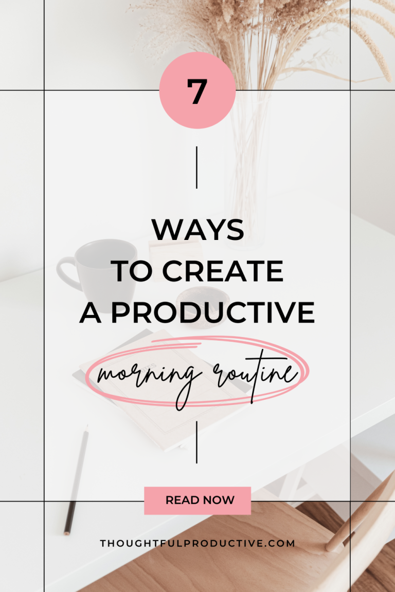 Progressively Build A Productive Routine Productive Morning Routine